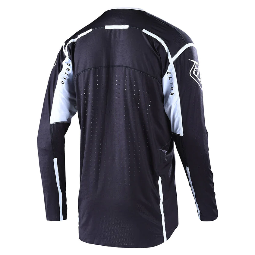 MAGLIA TROY LEE SPRINT ULTRA JERSEY LINES BLACK/WHITE - immagine 2