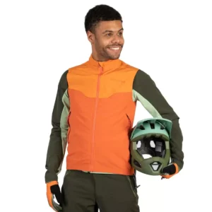 GILET ENDURA  Antivento MT500 Spray ARANCIO